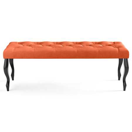 Lavice CHESTERFIELD 60x40 cm Oranžová SG-nábytek